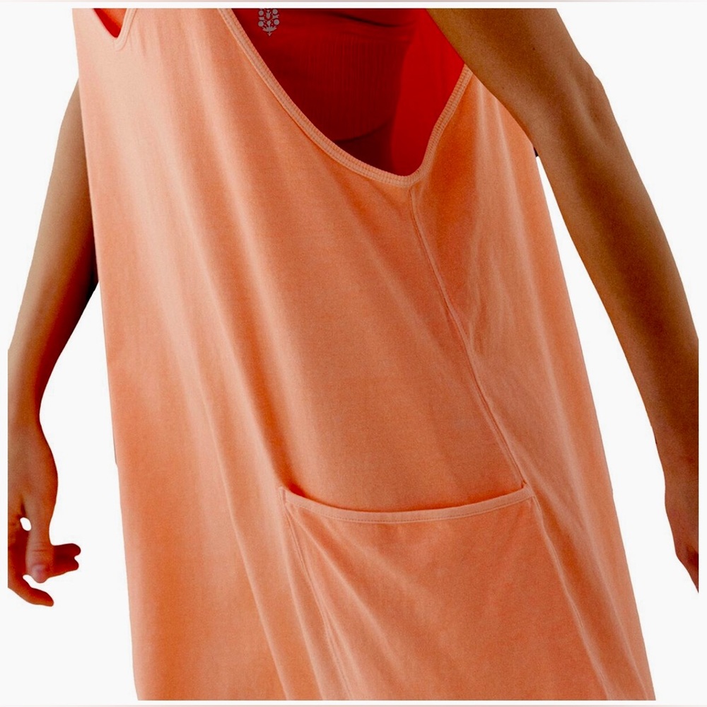 Hot Shot Onesie FP Movement by Free People Jumpsuit with Relaxed Fit in Melon - Picture 9 of 10